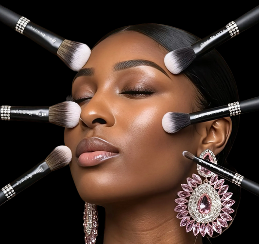 LUXE RHINESTONED BRUSH SET 2.0