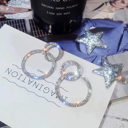 Diamanté earrings