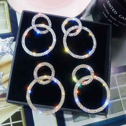 Diamanté earrings