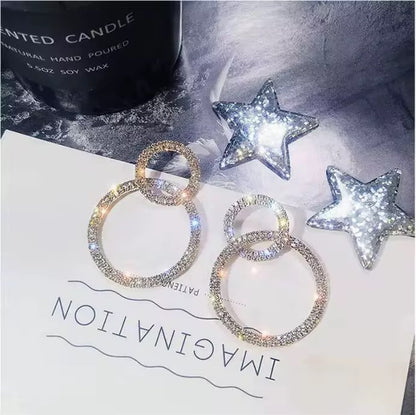 Diamanté earrings