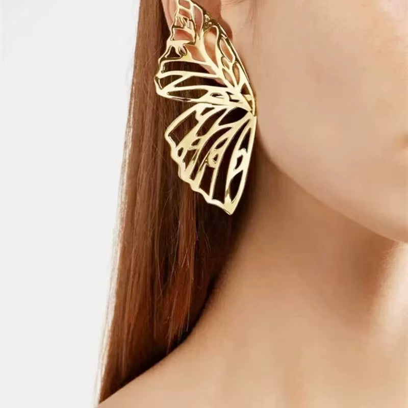 Butterfly sterling earrings