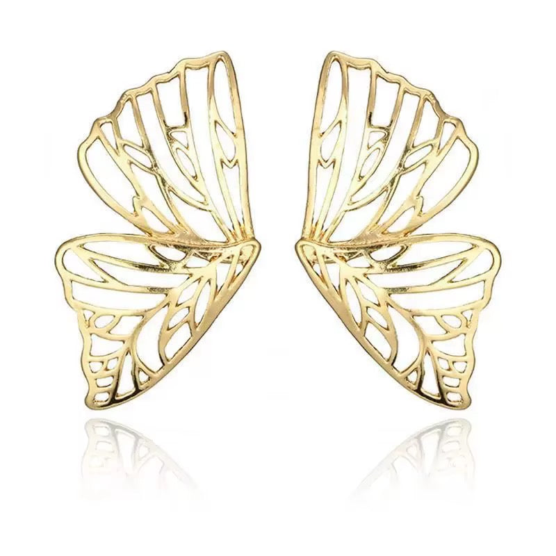 Butterfly sterling earrings