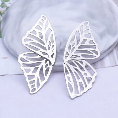 Butterfly sterling earrings