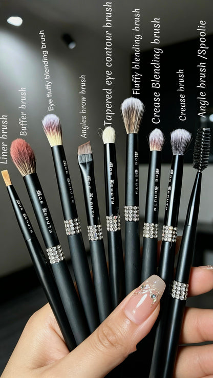 LUXE RHINESTONED BRUSH SET 2.0