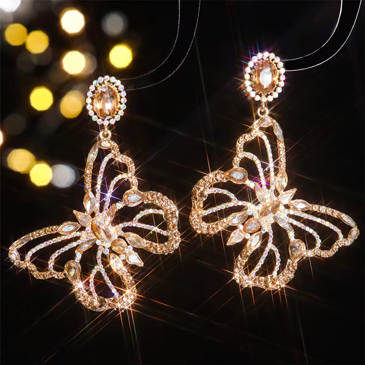 Butterfly diamanté