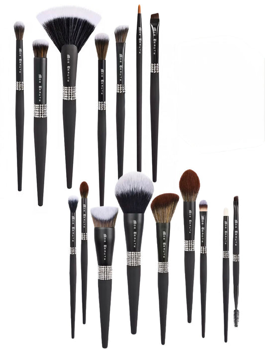 LUXE RHINESTONED BRUSH SET 2.0